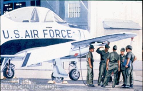 T-28 ON LINE - ALBROOK AFB